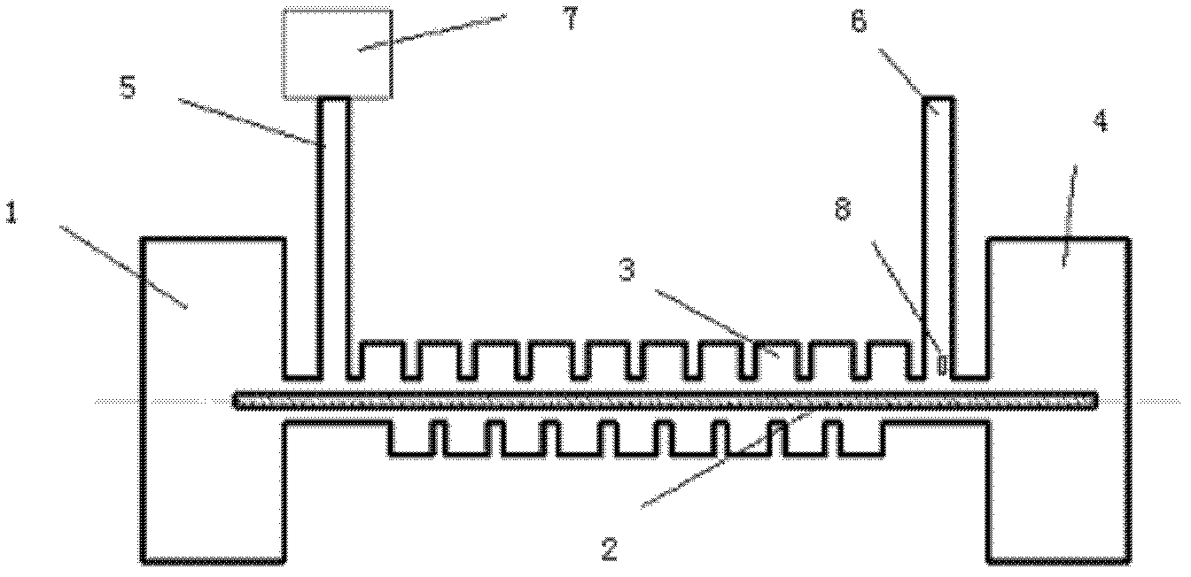 Internal-feedback-type terahertz traveling wave tube oscillator