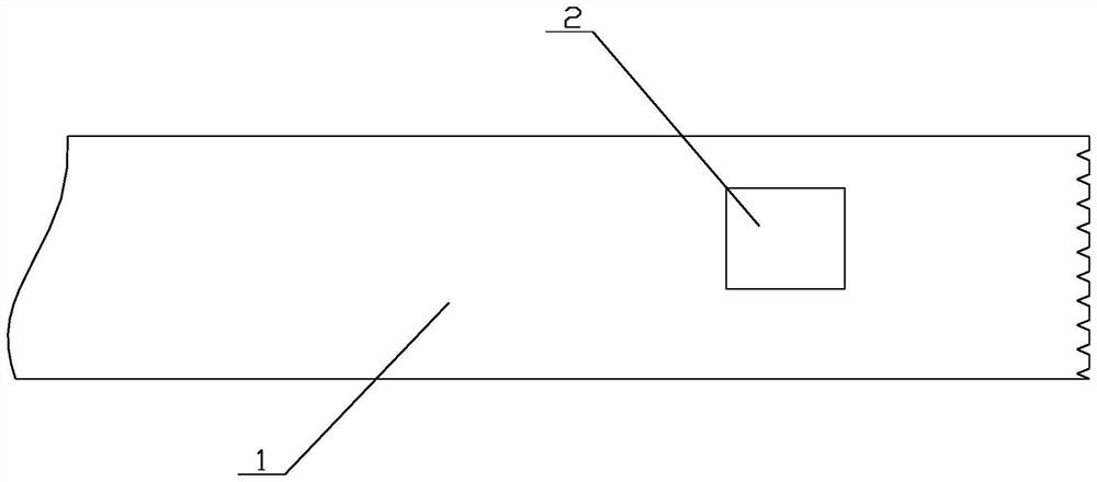 Anti-counterfeiting traceability packaging adhesive tape based on two-dimensional code and traceability system thereof