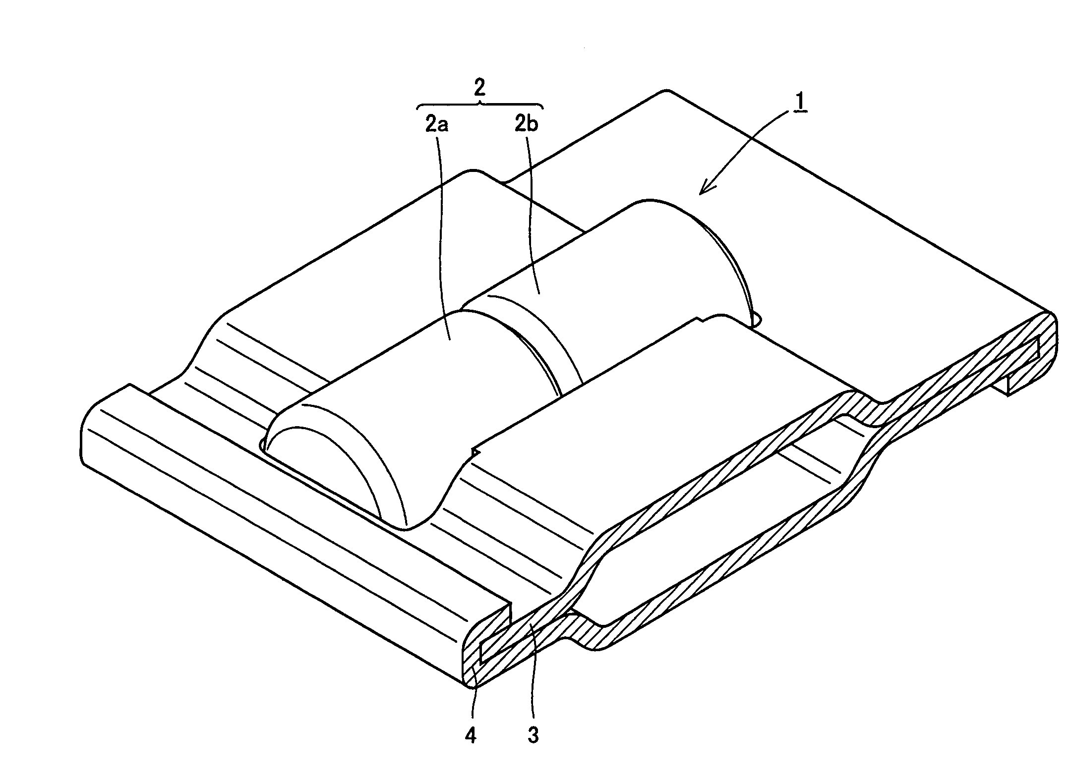 Support structure carrying thrust load of transmission, method of manufacturing thereof and thrust needle roller bearing