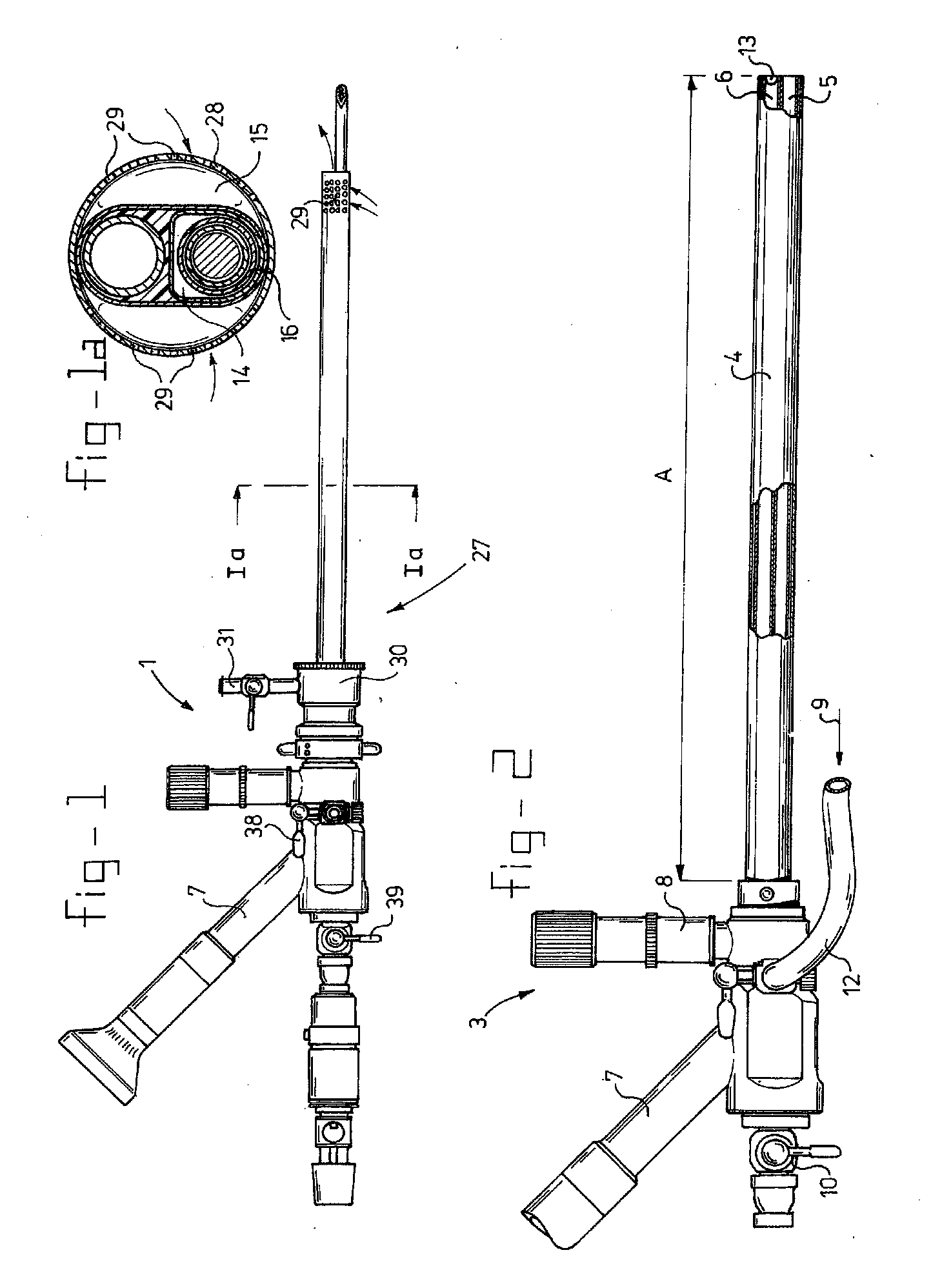 Surgical endoscopic cutting device and method for its use