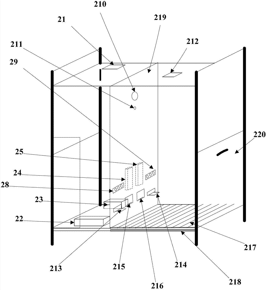 Device for detecting, analyzing and processing reward operation condition reflection in real time