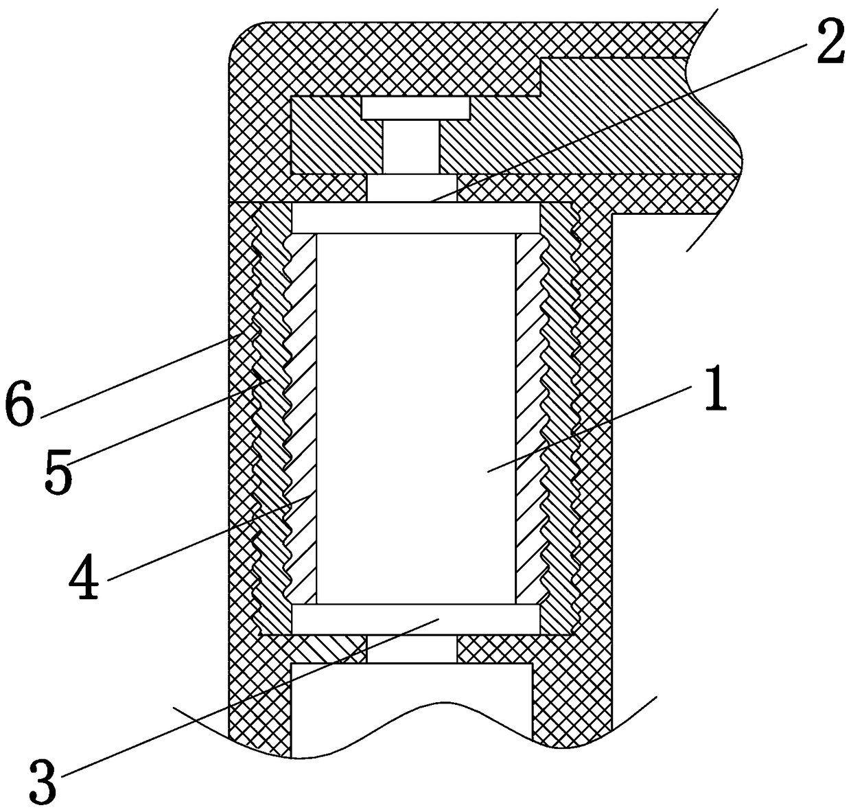 Composite insulated solid-sealed pole and production method thereof