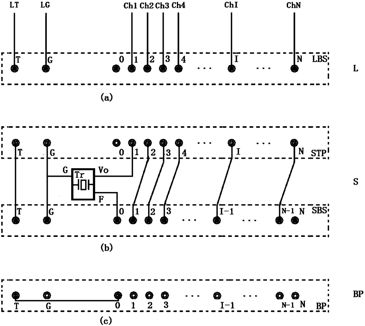 Freely combinable acoustic sensor set for pile acoustic transmission detection