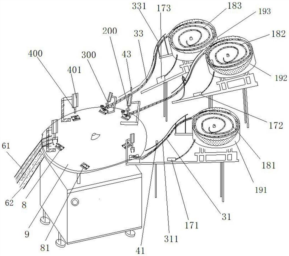 Nut assembling machine and using method