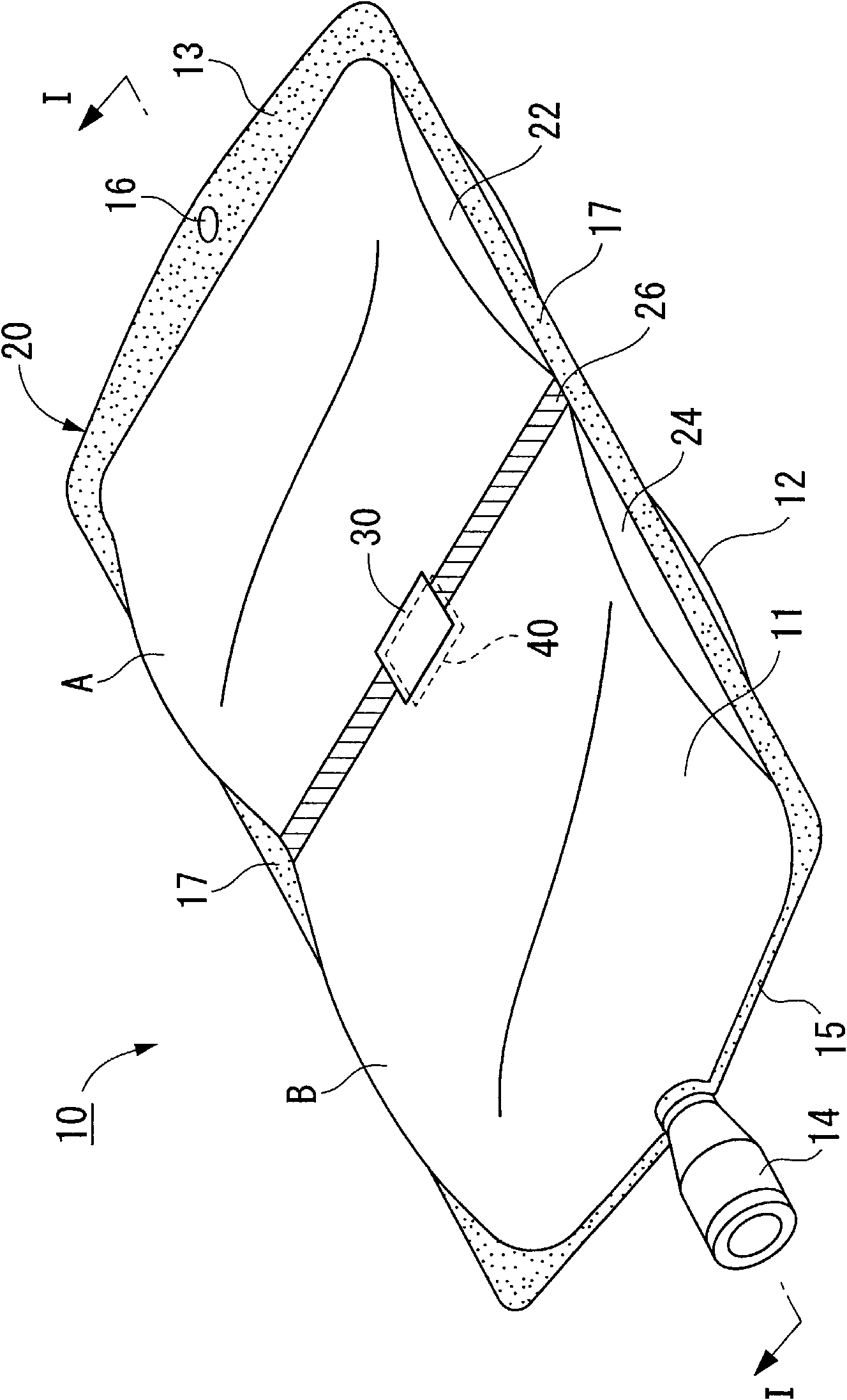 Medical multi-chamber container, method for recognizing the mixing of medicaments using same, system for preventing misuse of medical multi-chamber container, and medicaments-containing medical multi-chamber container