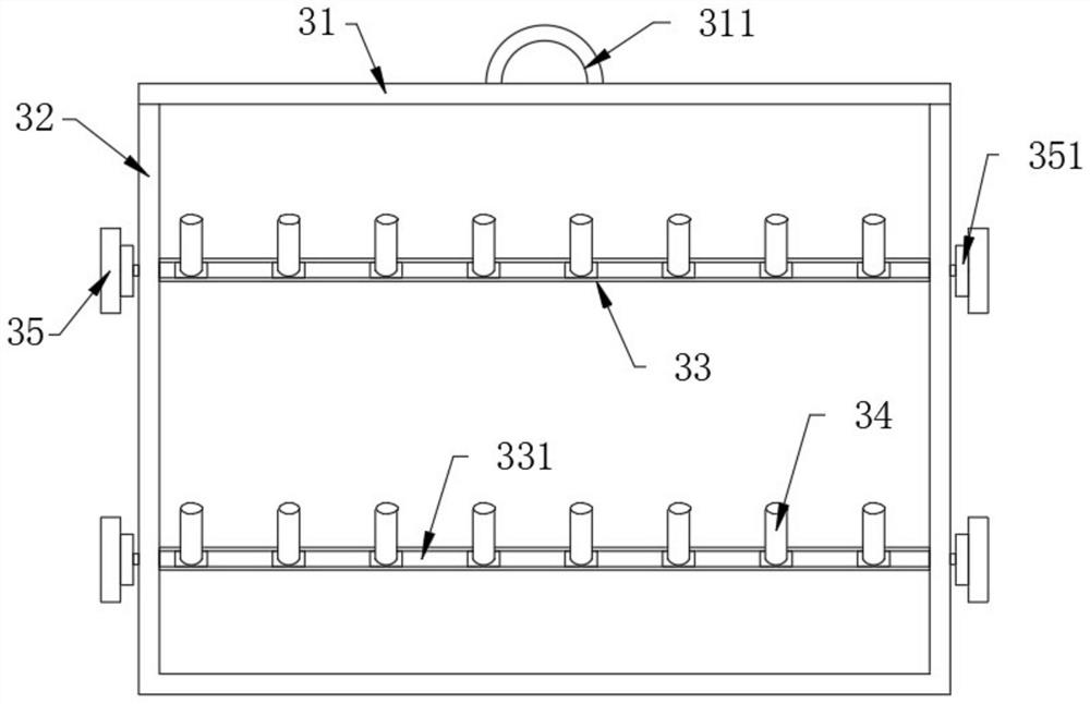 Aluminum alloy surface anodic oxidation coloring treatment production line and treatment process