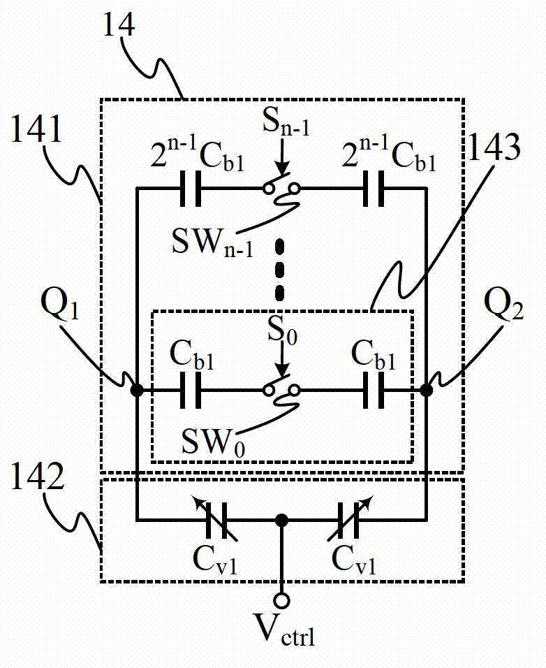 Low-power-consumption wideband voltage-controlled oscillator