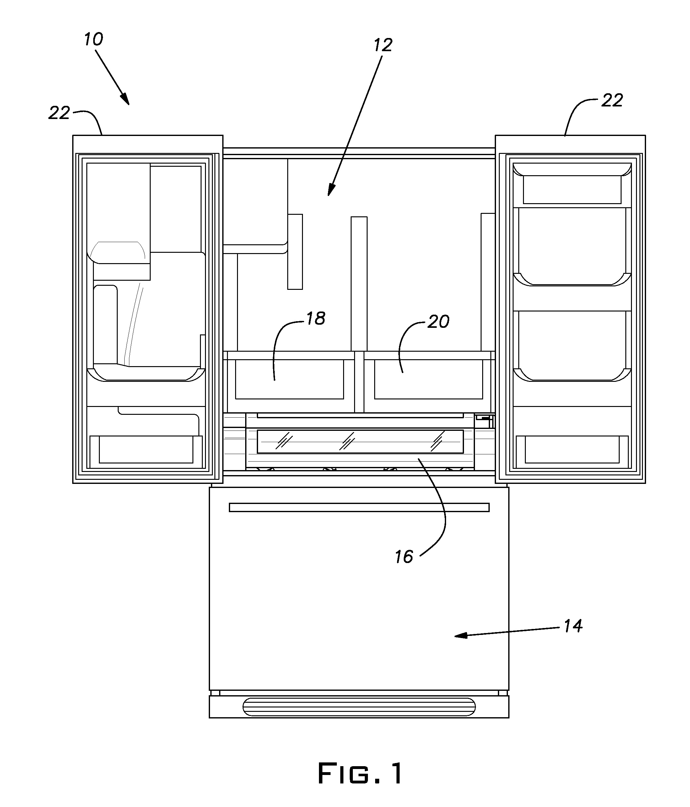 Controlling the water vapor levels in a confined space