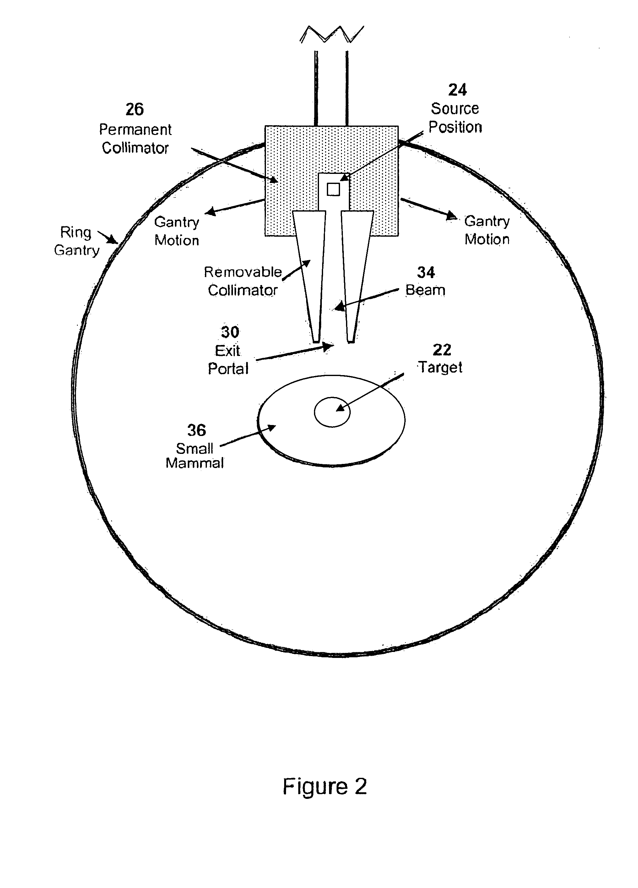 Enhanced micro-radiation therapy and a method of micro-irradiating biological systems