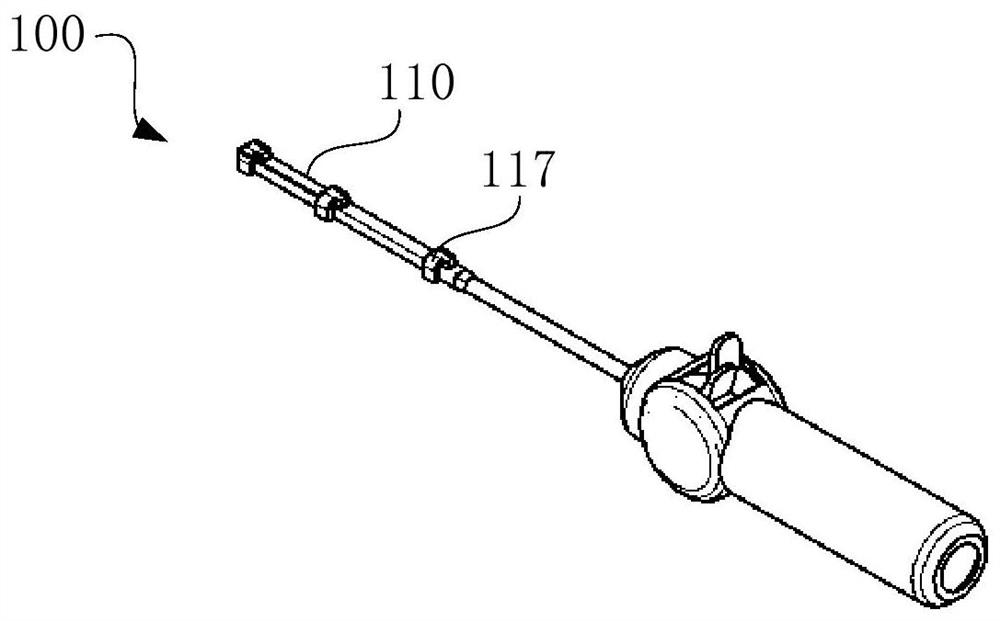 Electrode assembly, ablation device and radiofrequency ablation equipment