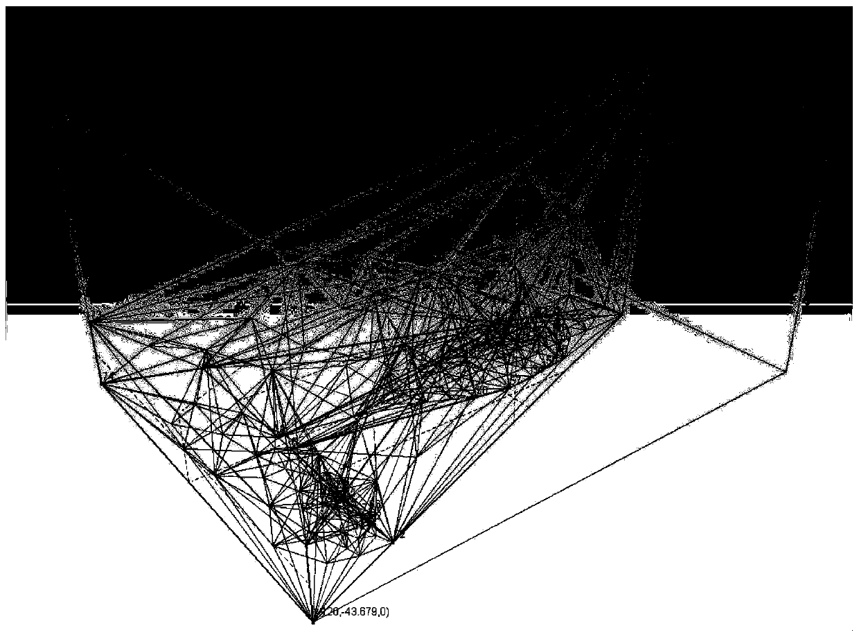 Passive millimeter wave radiation simulation method capable of distinguishing different rough surfaces