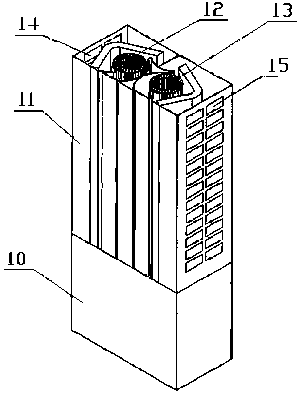 Indoor unit of air conditioner and air conditioner