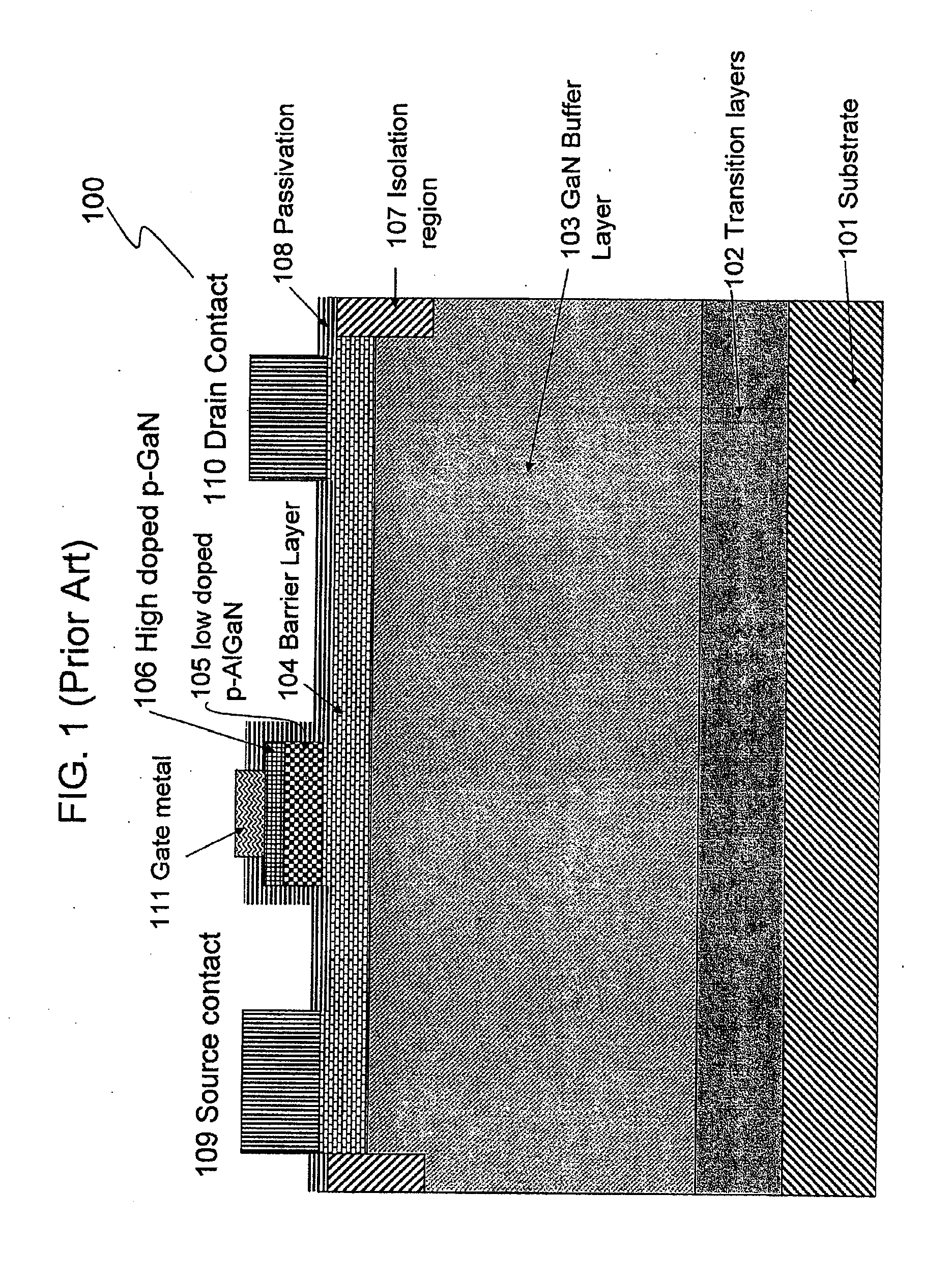 ENHANCEMENT MODE GaN HEMT DEVICE WITH GATE SPACER AND METHOD FOR FABRICATING THE SAME