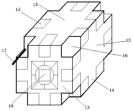 Combination pond and building method thereof