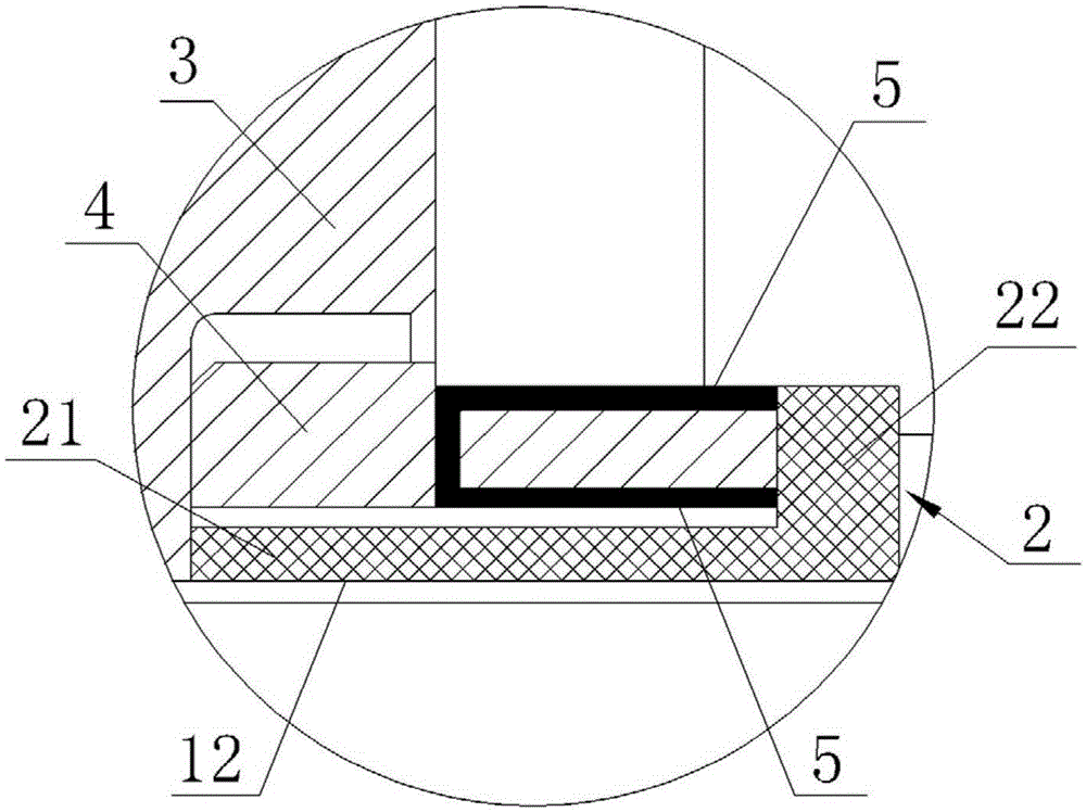 Engine and motor insulation end cover insulation structure