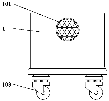 Dust collection and filtration device for grain dryer