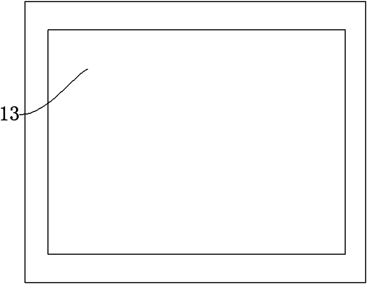 Touch control input device used for electronic information equipment