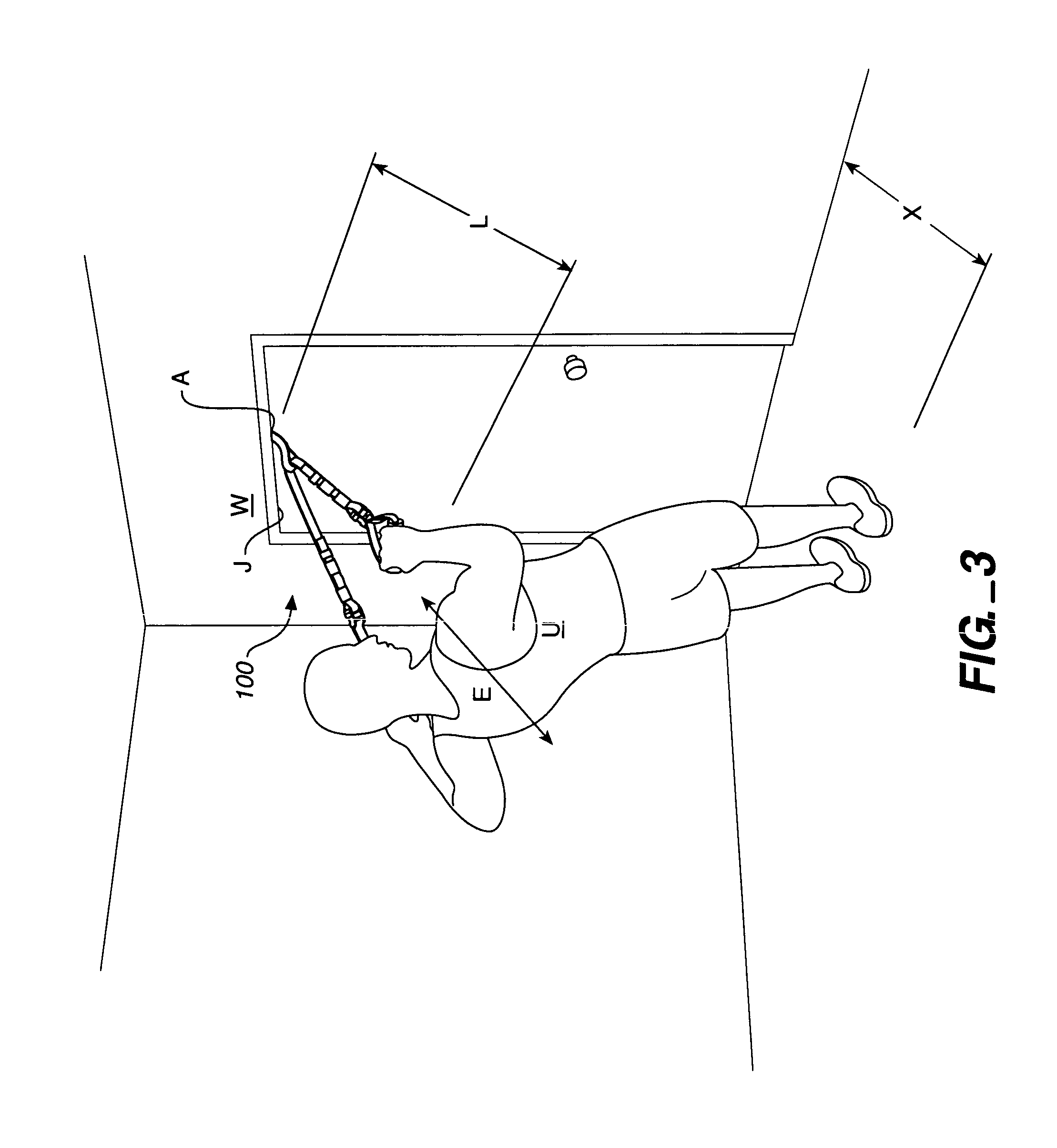 Exercise device including adjustable, inelastic straps