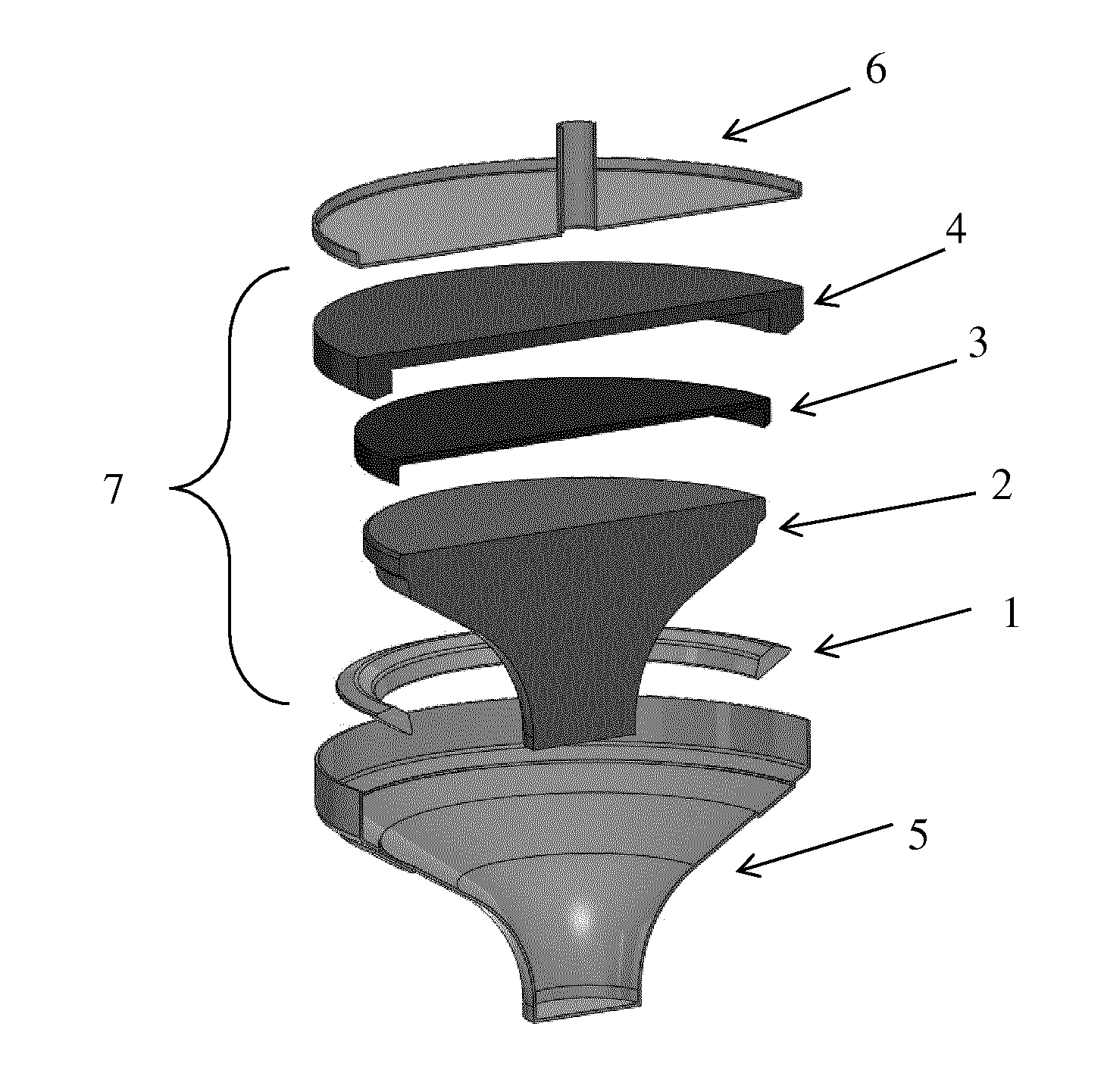Method for manufacturing a metallic component by pre-manufactured bodies