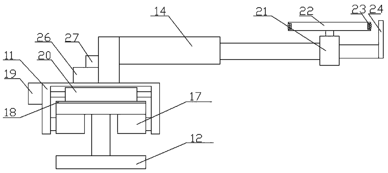 Line arranging device for old town