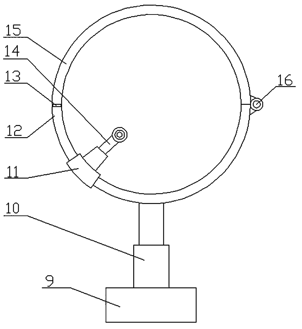 Line arranging device for old town