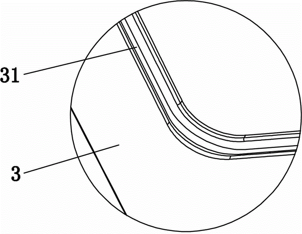 Range hood provided with annular air duct