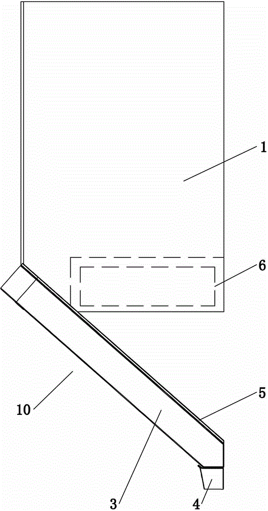 Range hood provided with annular air duct