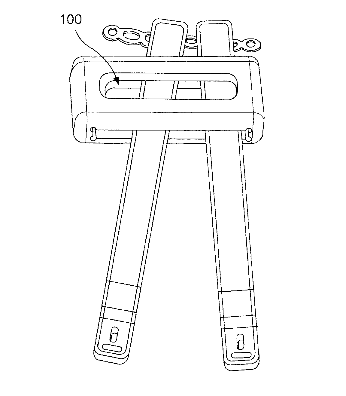 System, including a bending bar and a bending cage, for bending a plate in a plane of the plate