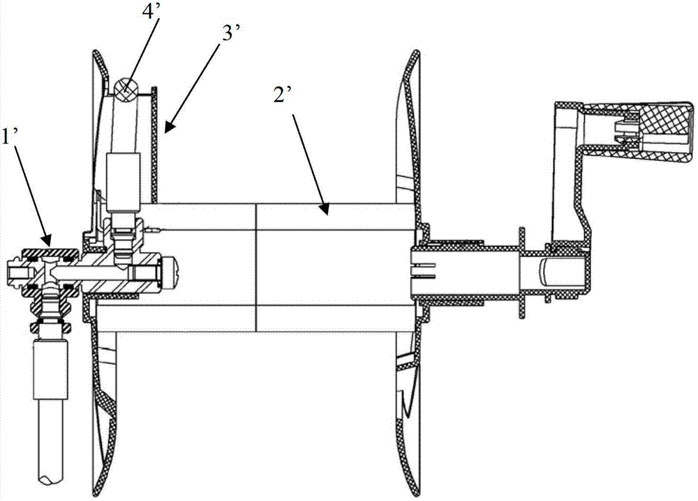 Hydraulic pipe coiler and construction machinery