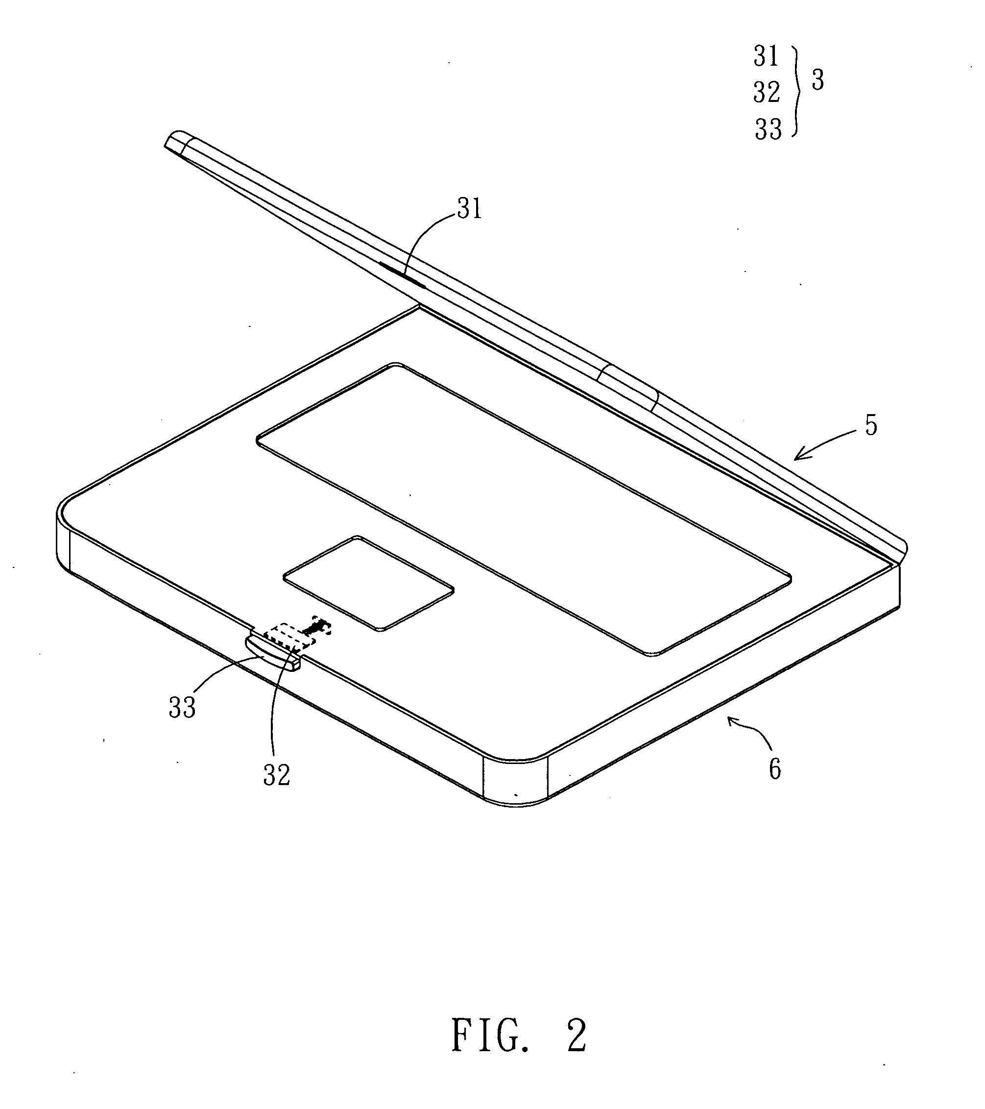 Electronic apparatus and magnetic lock device thereof