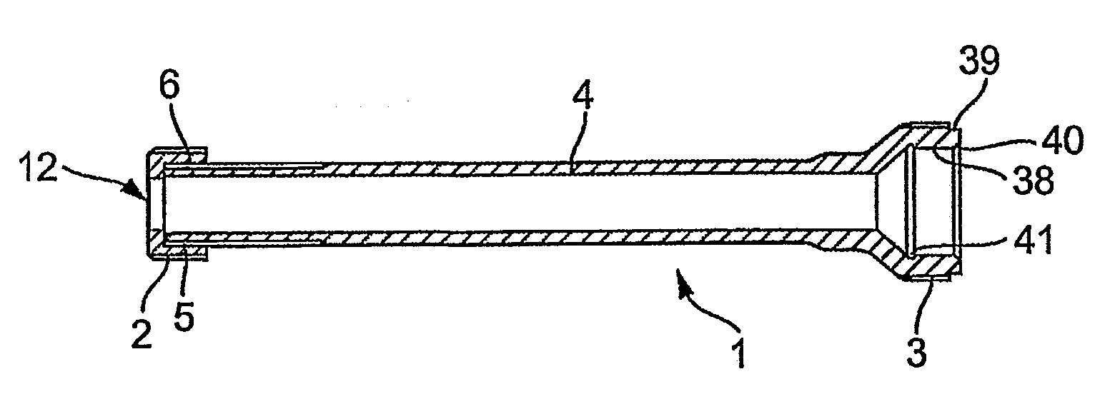 Hollow shaft and method of producing the same
