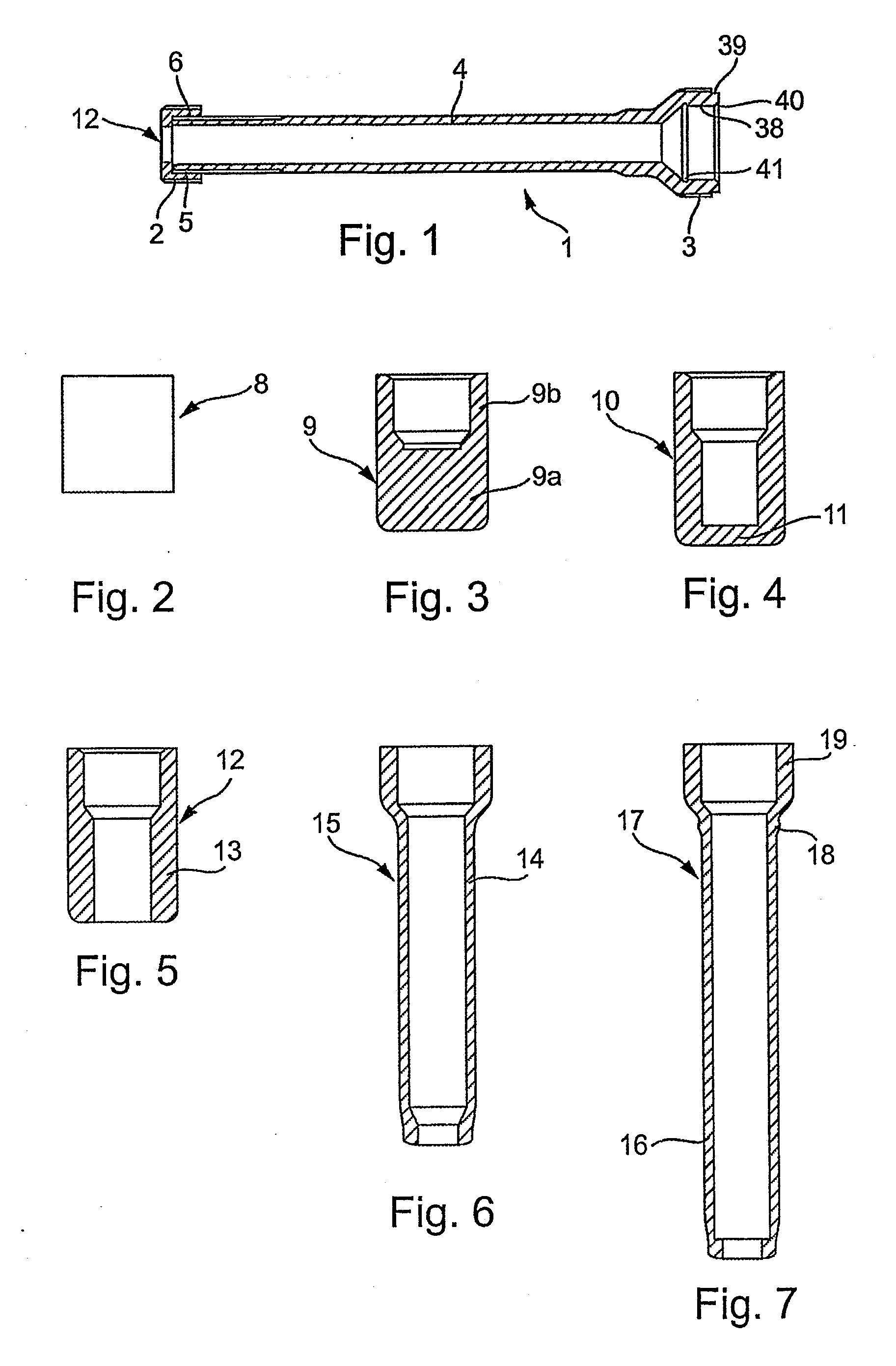 Hollow shaft and method of producing the same