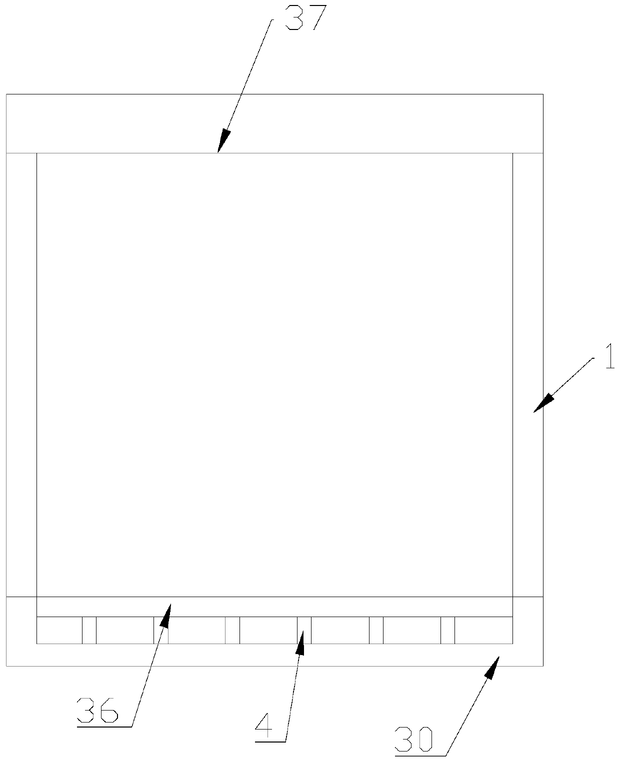 Internally-connected integral assembly toilet