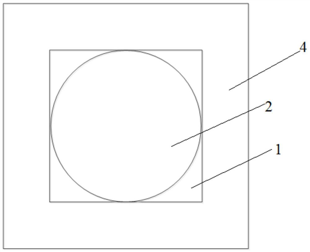 Circular ring type oblique shooting method and system