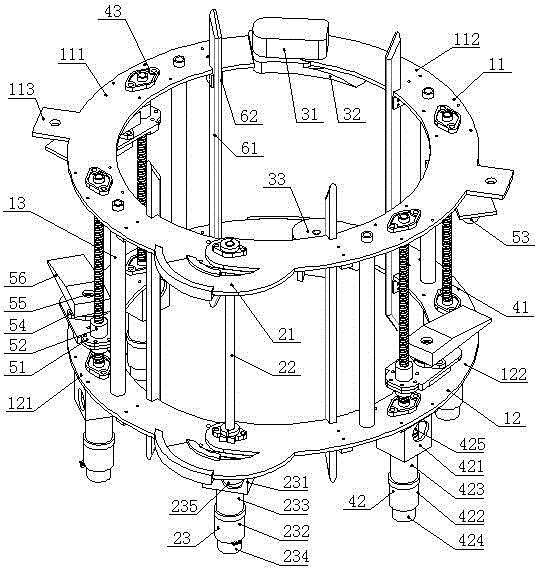 Overlapped insulator climbing device and method