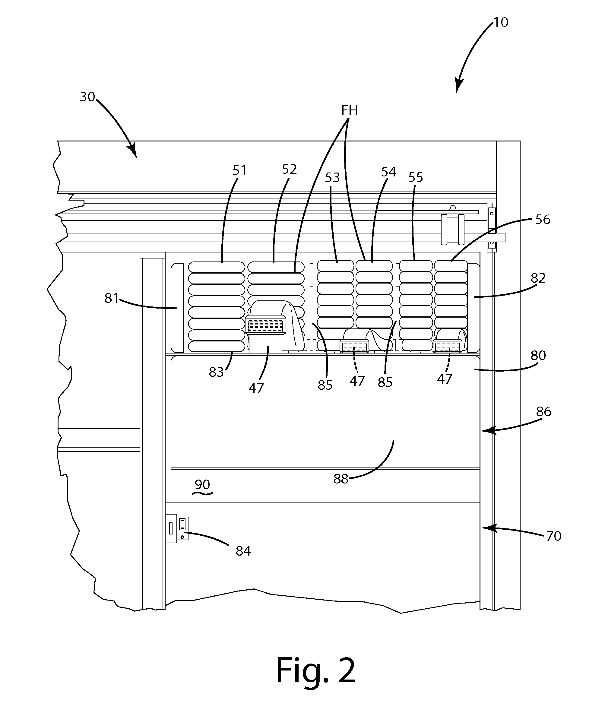Firefighting or rescue apparatus including an extendable crosslay hose bed