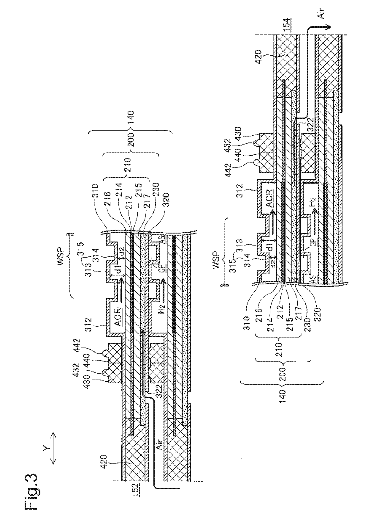 Separator for fuel cell, fuel cell and method of manufacturing fuel cell