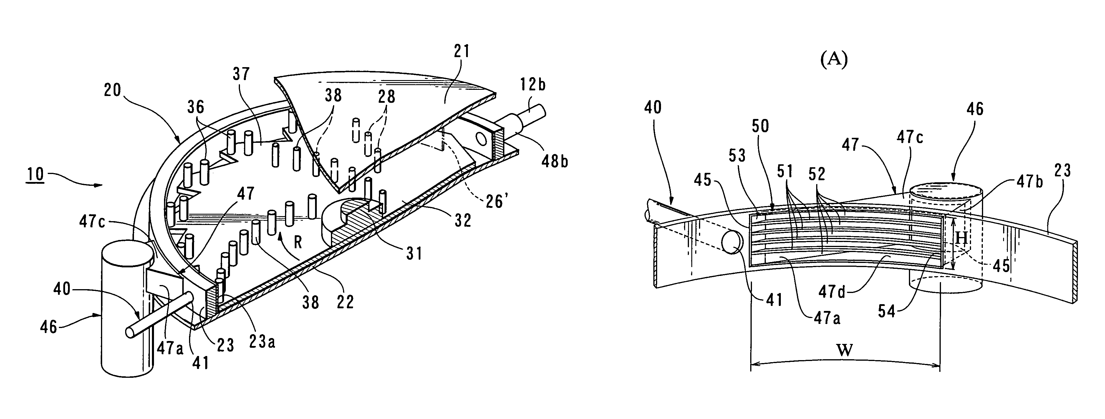 Mixer and mixing method for producing gypsum slurry