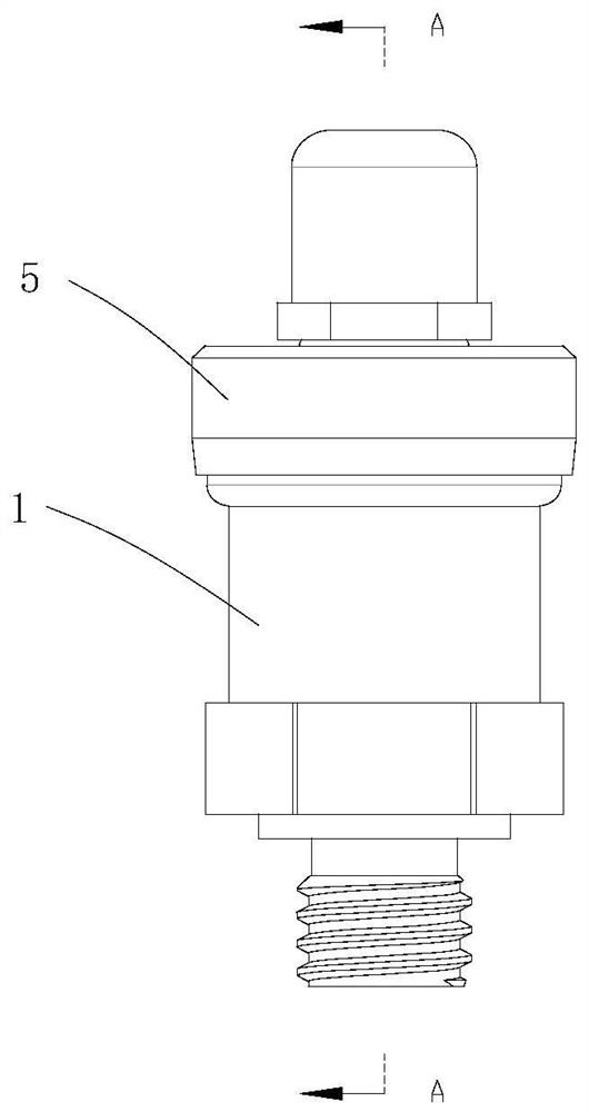 Pressure transmitter based on ceramic pressure sensor