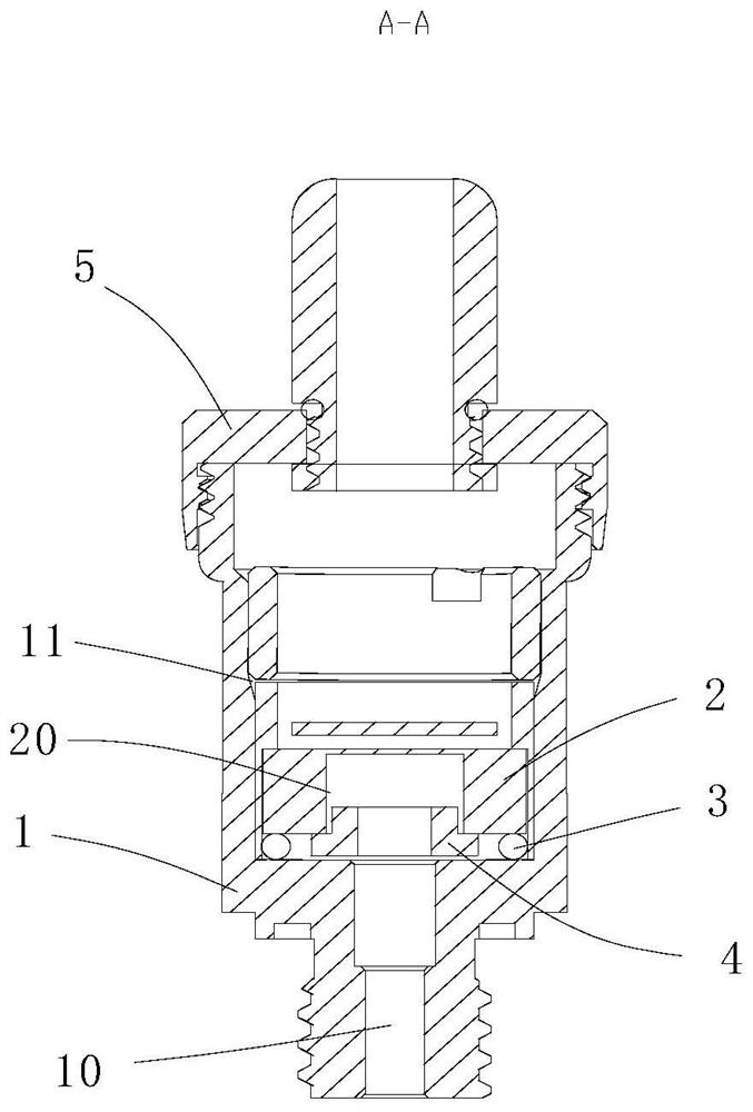 Pressure transmitter based on ceramic pressure sensor