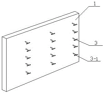 Advancing water stop steel bed mould composite structure on post-cast strip