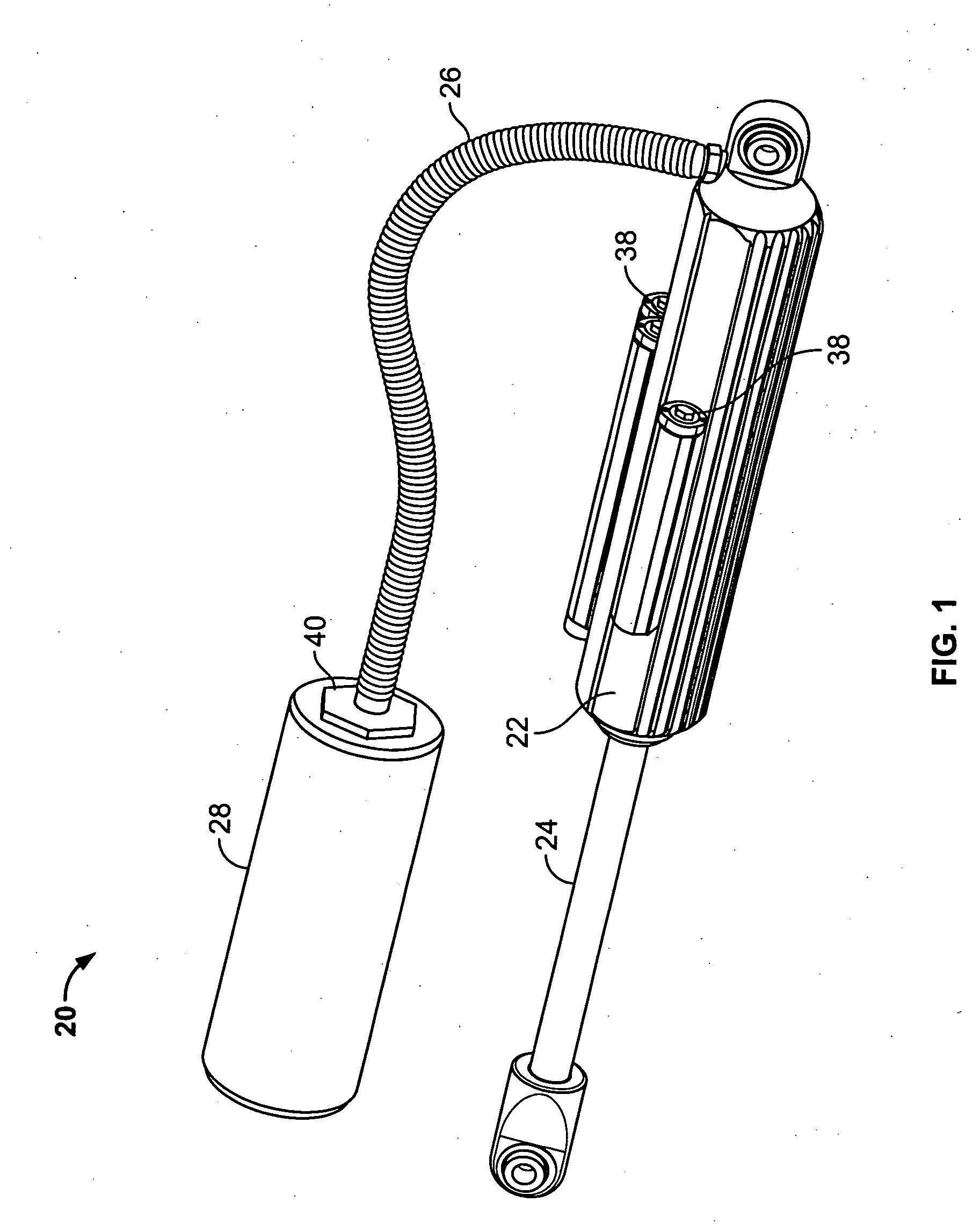 Fluid flow regulation of a vehicle shock absorber/damper