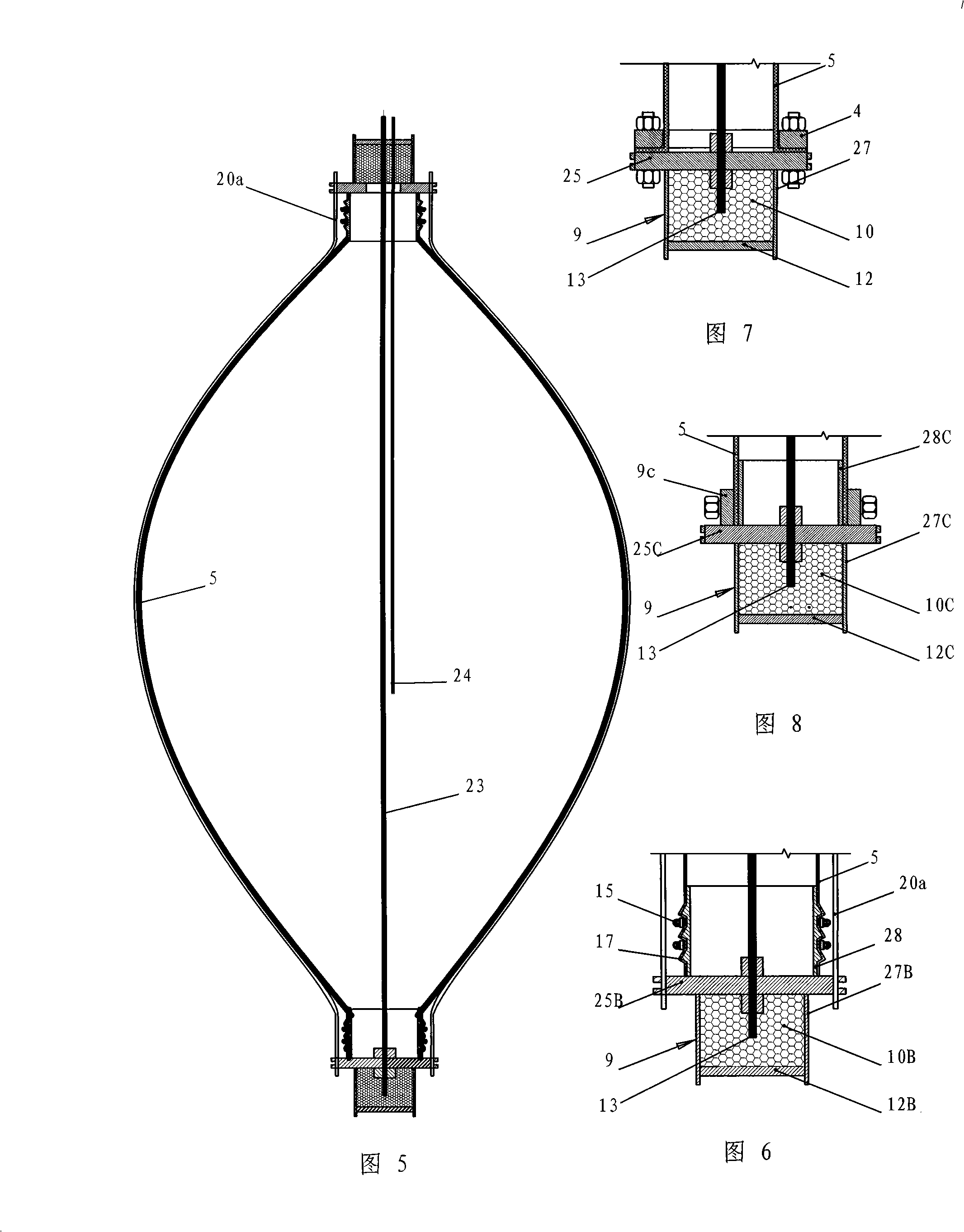 Controllable expansion extrusion soil body apparatus for geotechnical engineering and use thereof