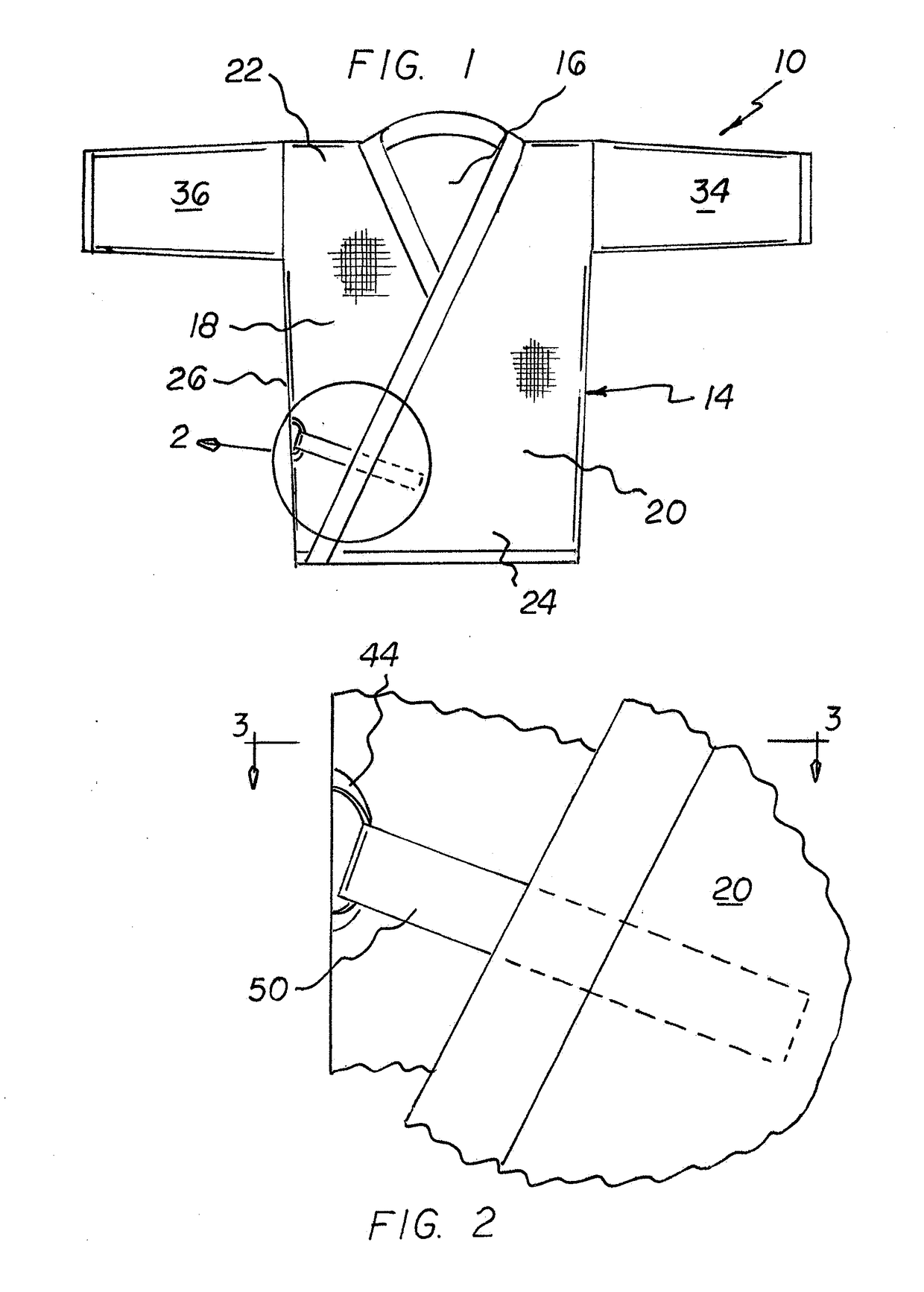 Karate uniform system