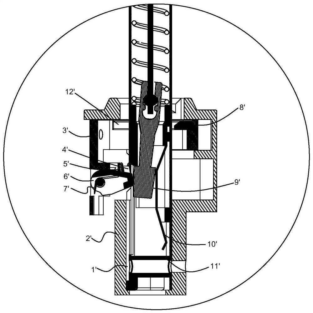 Control device for automatically opening and closing umbrella