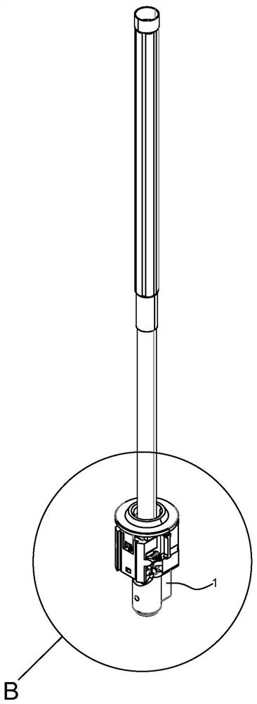 Control device for automatically opening and closing umbrella