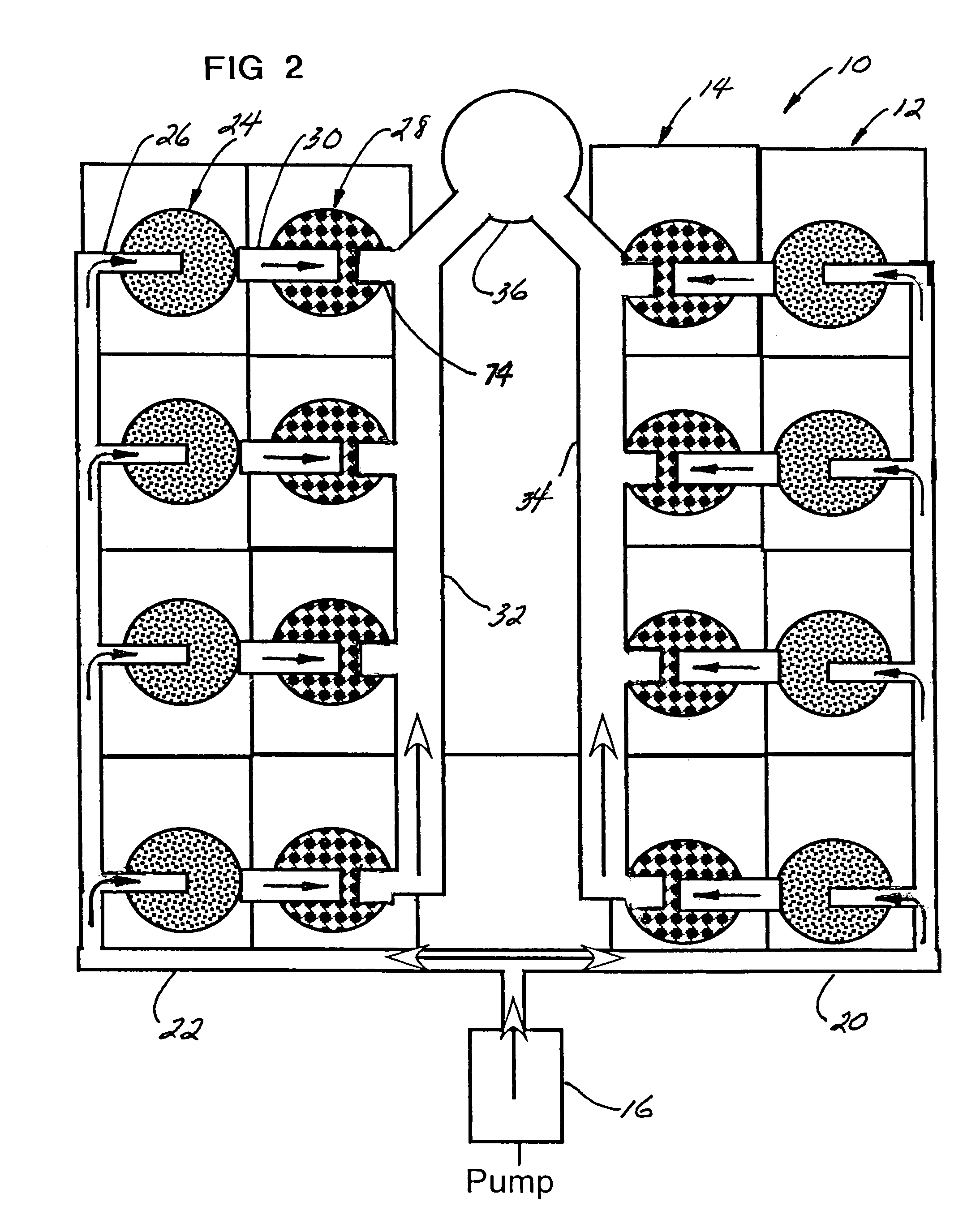 Dual cell nitrogen removal apparatus