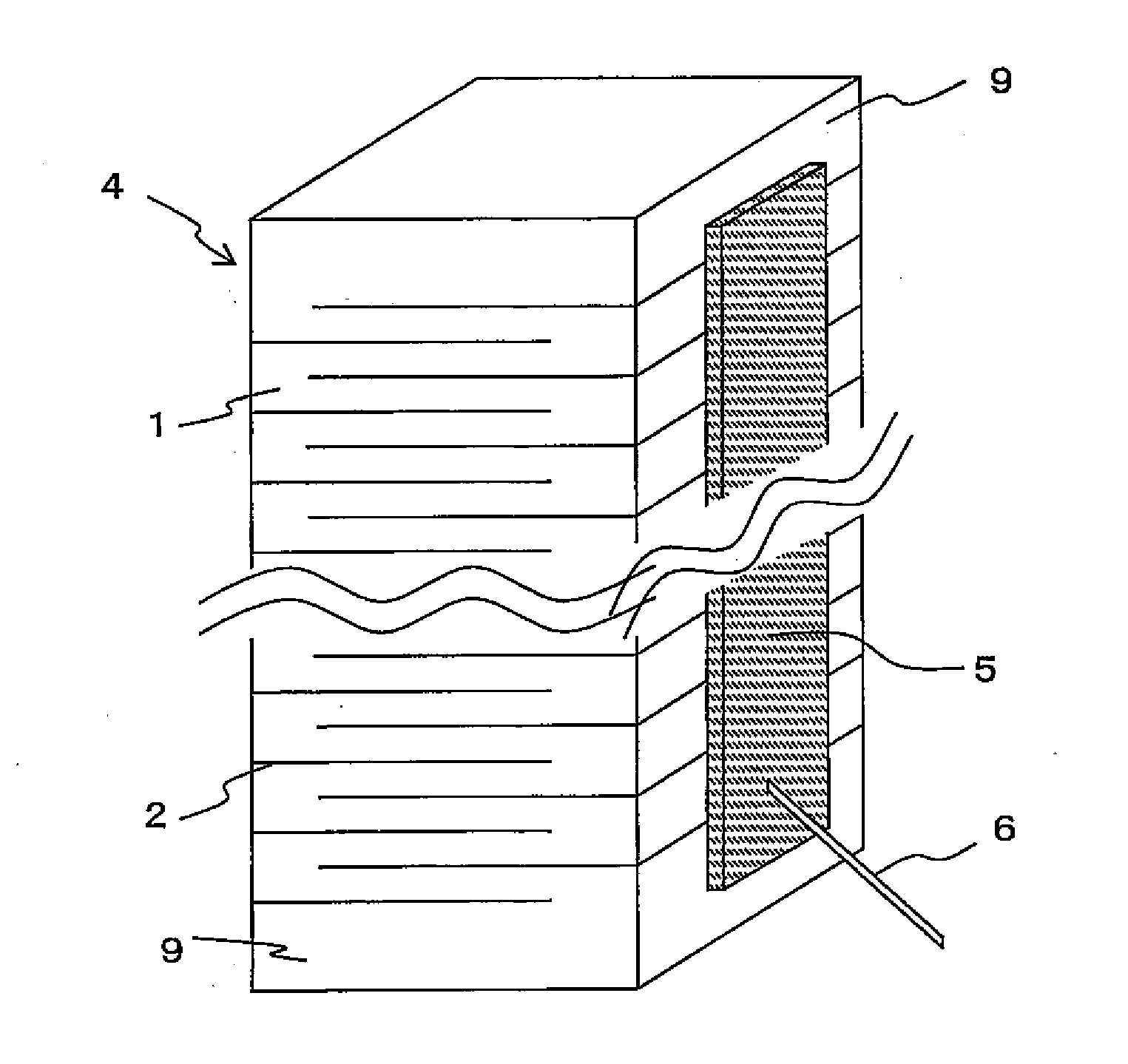 Multi-Layer Piezoelectric Element and Injection Apparatus Using the Same