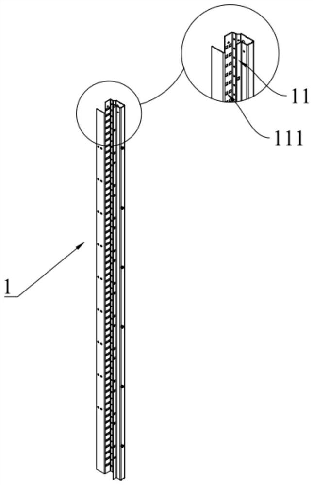 Load-bearing frame based on non-profile structure, main stand columns and layer plates