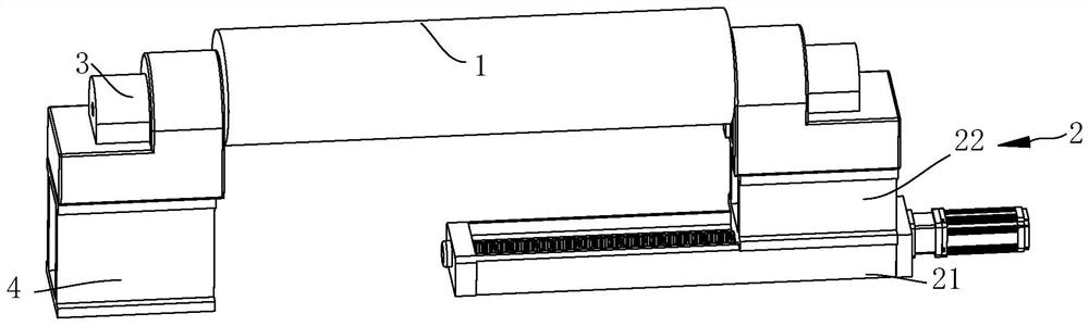 Controllable magnetic circuit permanent magnet suspension carrier roller